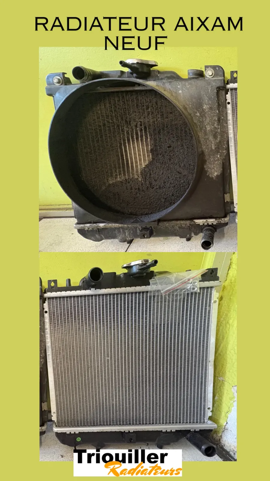Radiateur — réalisation de l'atelier Triouiller n°26