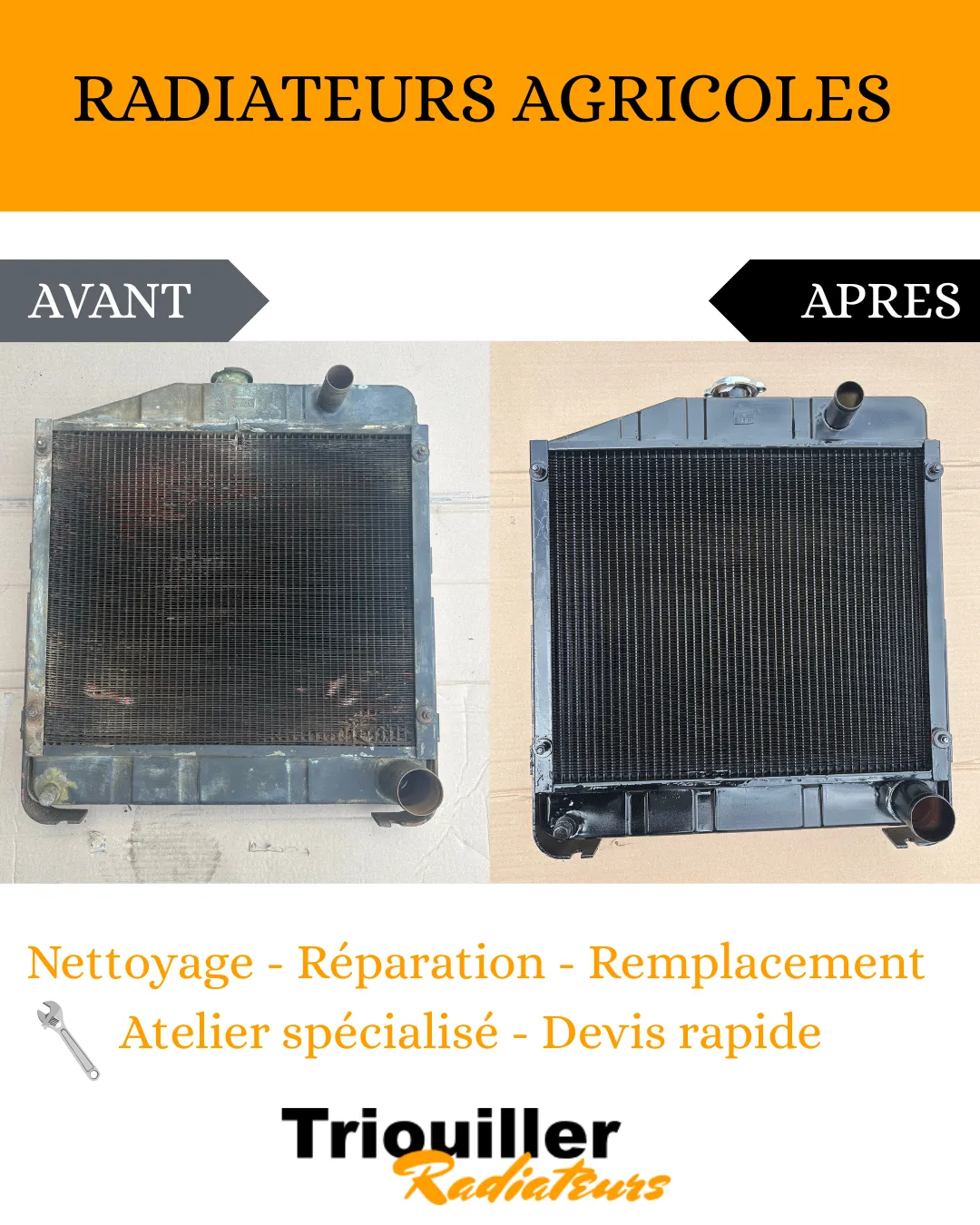 Radiateur — réalisation de l'atelier Triouiller n°33