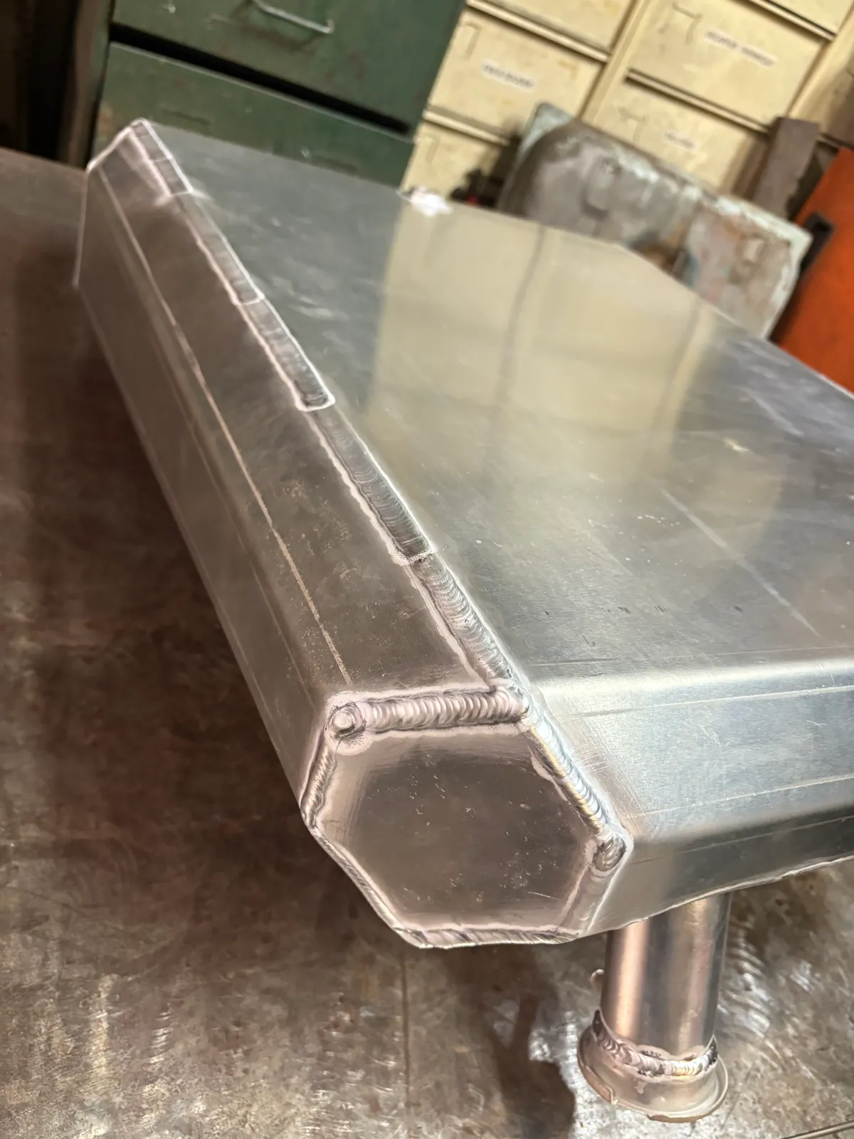 Réservoir — réalisation de l'atelier Triouiller n°4