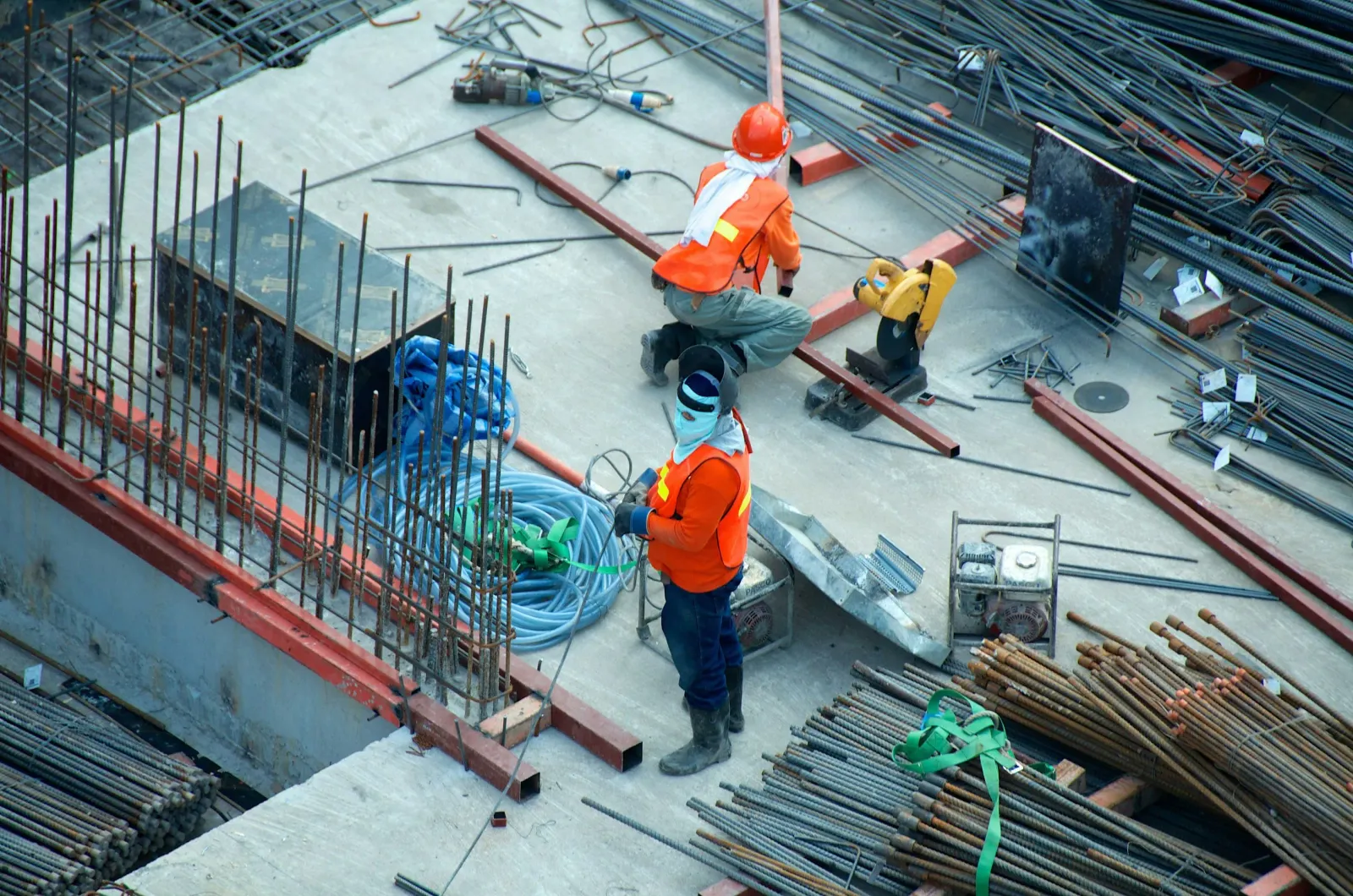 Chantier de travaux publics